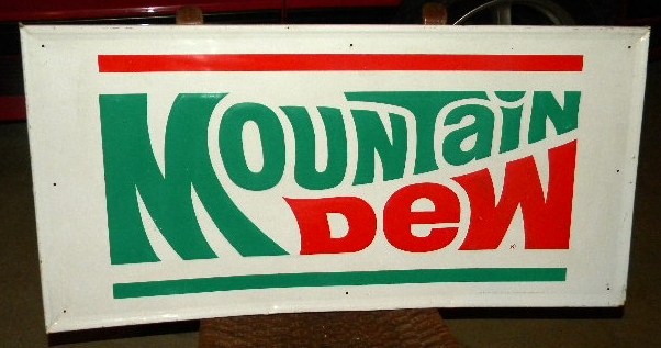 Mtn View Ford >> Photo :: $OLD Original Mountain Dew Sign 1976 Mtn View Ford >> Photo :: $OLD Original Mountain Dew Sign 1976