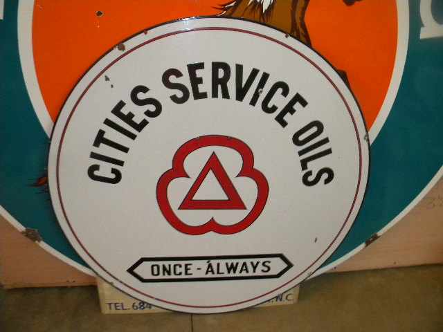 $OLD Cities Service 42 Inch DSP w/ Red Logo