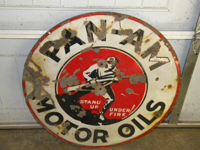 $OLD PanAm Motor OIls w/ Graphics