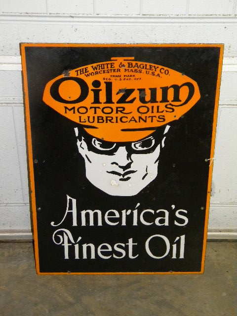 $OLD Oilzum DSP Porcelain Sign