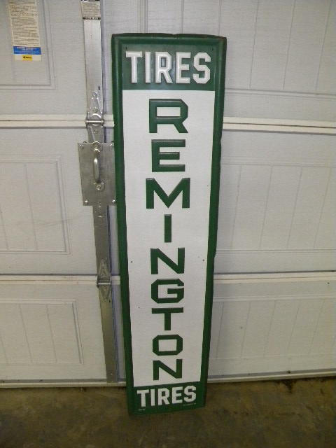 $OLD Remington Tire Sign