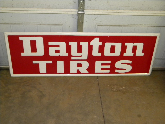 $OLD Dayton Tires Sign