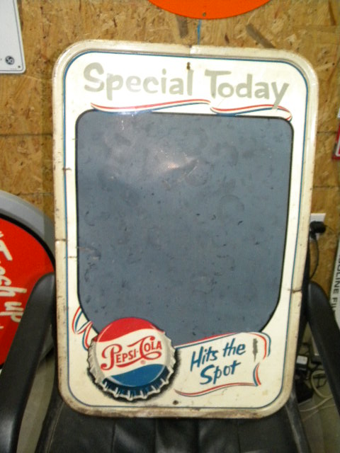 $OLD Pepsi Cola Menu Board