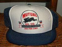 $OLD Mutual Oil Co Birmingham Al Chevron Trucker Hat
