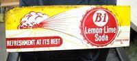 $OLD B1 Lemon Lime Tin Sign