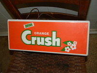 $OLD Crush Light up Sign Original