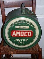 $OLD Amoco Easy Pour rocker oil Can