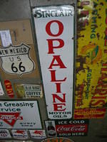 $OLD Sinclair Opaline SSP Porcelain Sign