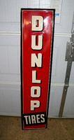 $OLD Dunlop Tires Tin Sign