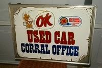 SOLD:  OK Used Car Corral Office DST Flange