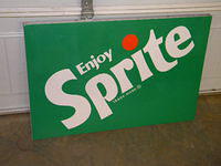 $OLD Sprite Sign tin