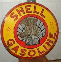 SOLD: Shell Early Porcelain Sign