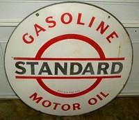 $OLD Standard Gasoline DSP 30 Inch Sign
