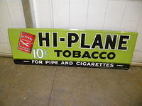 $OLD Hi Plane Tobacco SST Sign w/ Plane Graphics