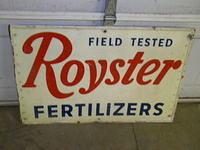 $OLD Royster Fertilizer Sign