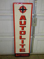 $OLD Autolite Battery Sign