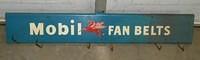 $OLD Mobil Fan Belts Tin Sign