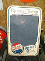 $OLD Pepsi Cola Menu Board