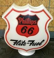 $OLD Phillips 66 Flite Fuel Gas Pump Globe