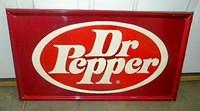 $OLD Dr Pepper NOS Soda Pop Sign