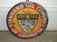 $OLD Stanocola DSP Porcelain Sign 30 Inch