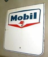 Mobil Single Sided Porcelain Sign $OLD