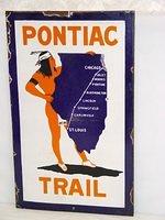 Wanted: Old Porcelain Auto Trails Signs Any type - Any Condition!